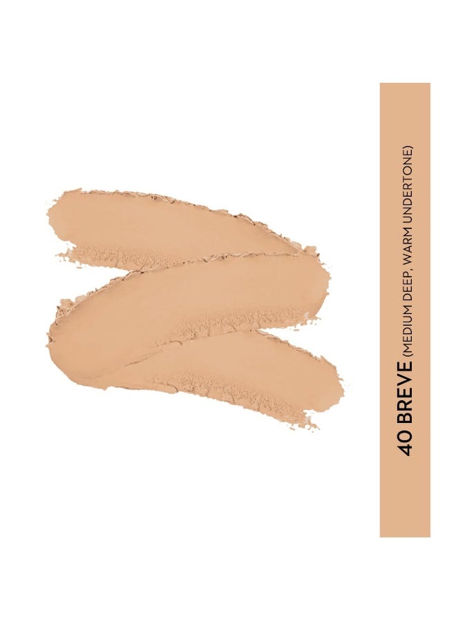 SUGAR Cosmetics Ace Of Face Foundation Stick with In-Built Brush | Lasts 24hrs | Full Coverage Foundation for Women | 12gm - 40 Breve - Image 3